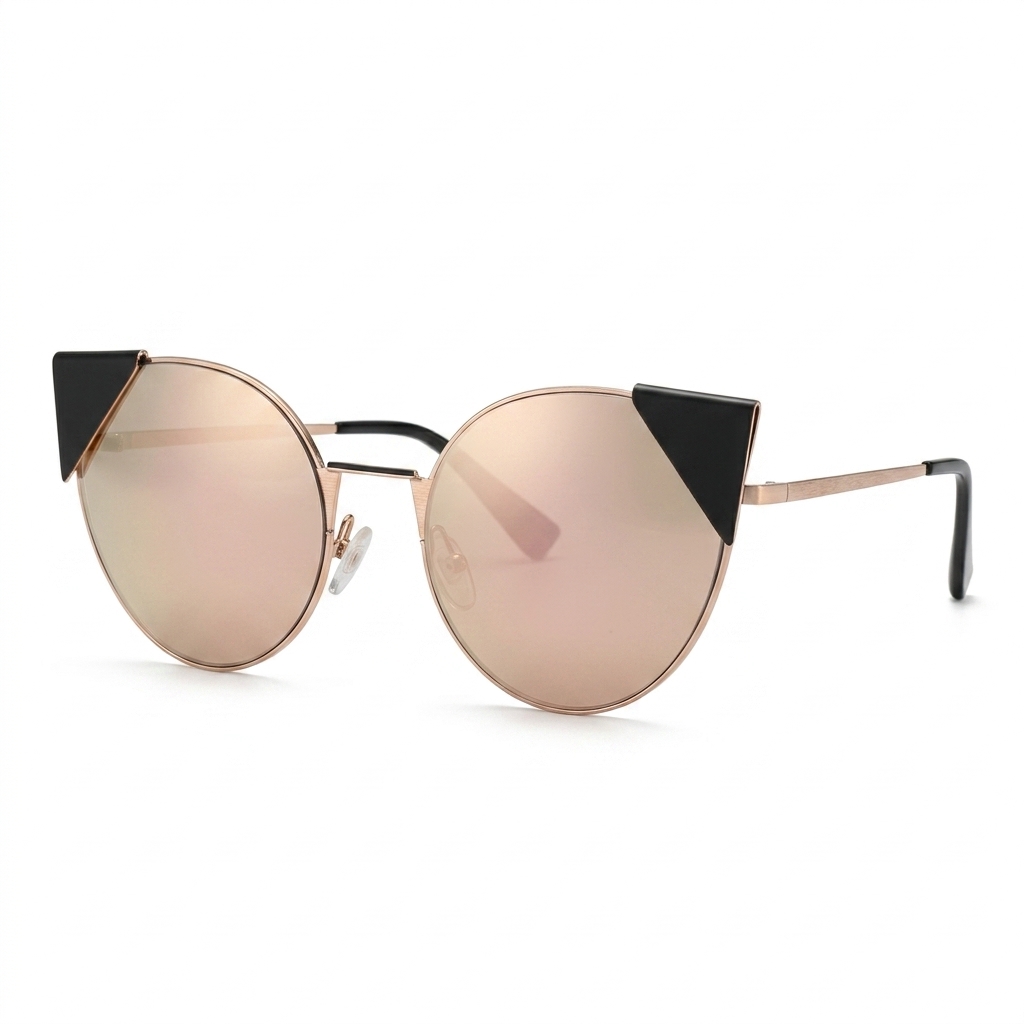Cat Eye Mirrored Sunglasses | Fashion Eyewear