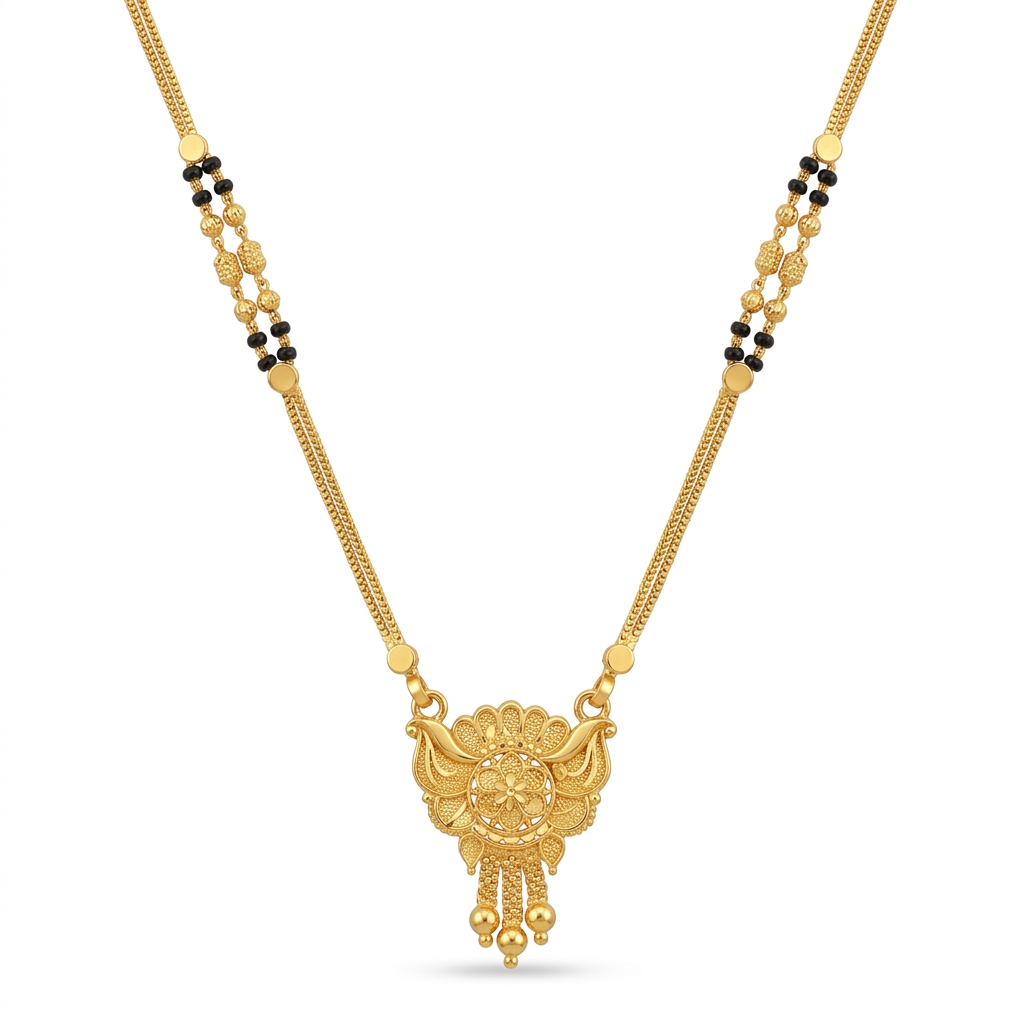 Traditional Gold Plated Mangalsutra