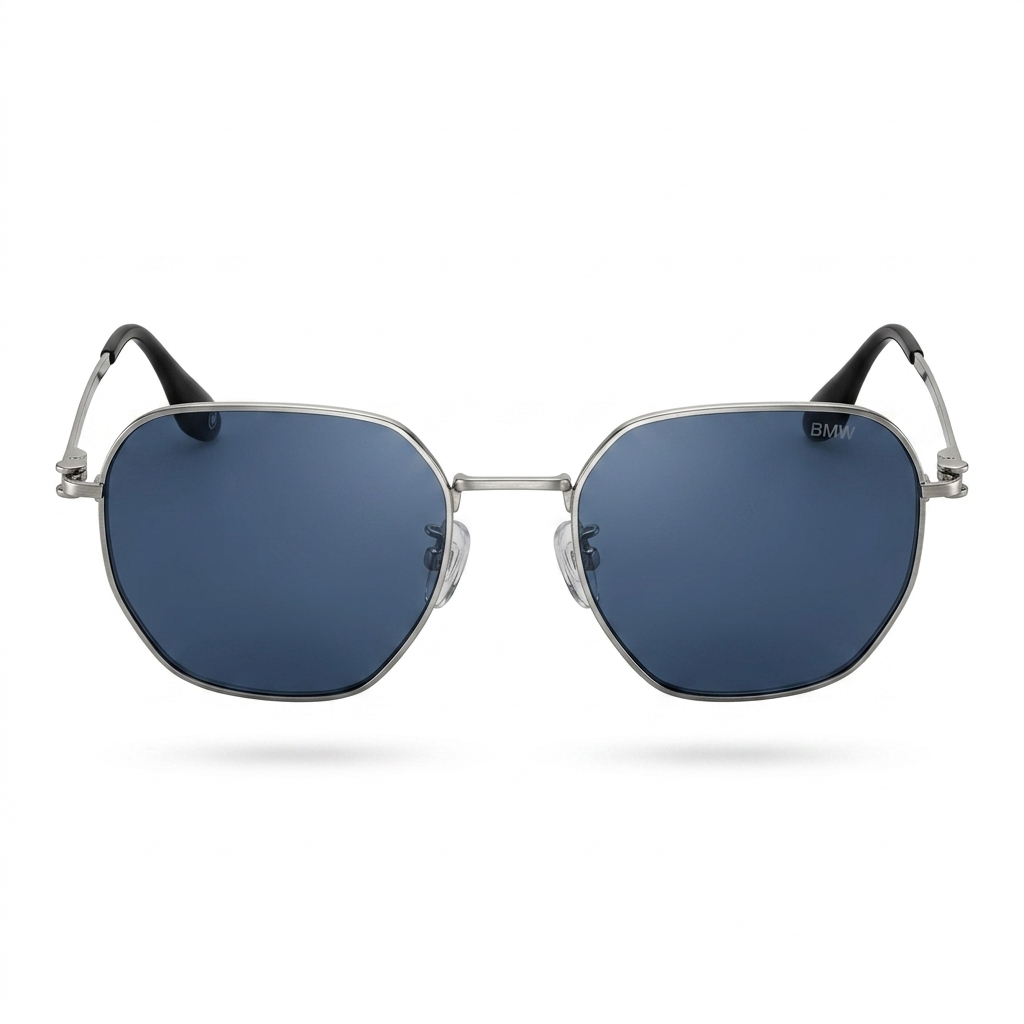 BMW Hexagonal Frame Sunglasses for Men & Women