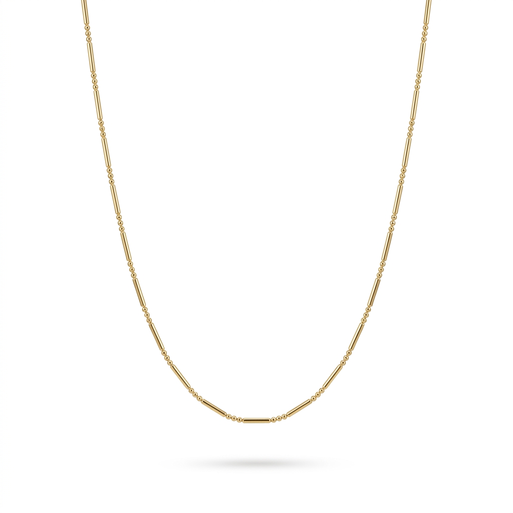 Pearl & Gold Tone Necklace Set for Women