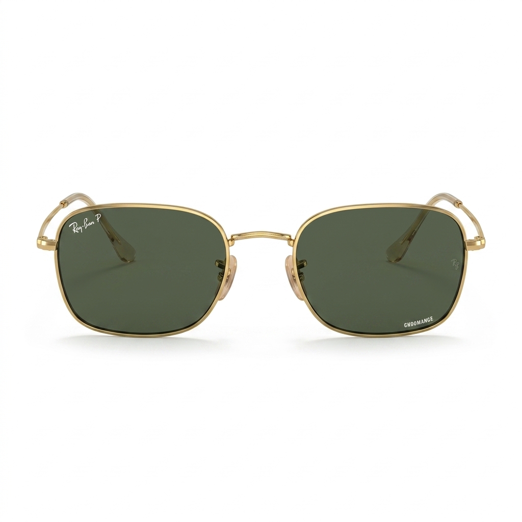 Ray-Ban P Chromance Square Gold Sunglasses