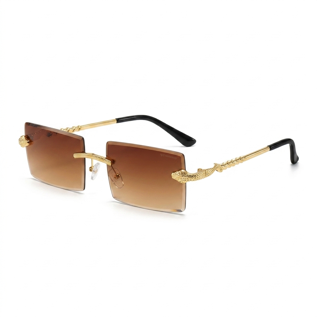 Stylish Rimless Gradient Sunglasses for Men & Women