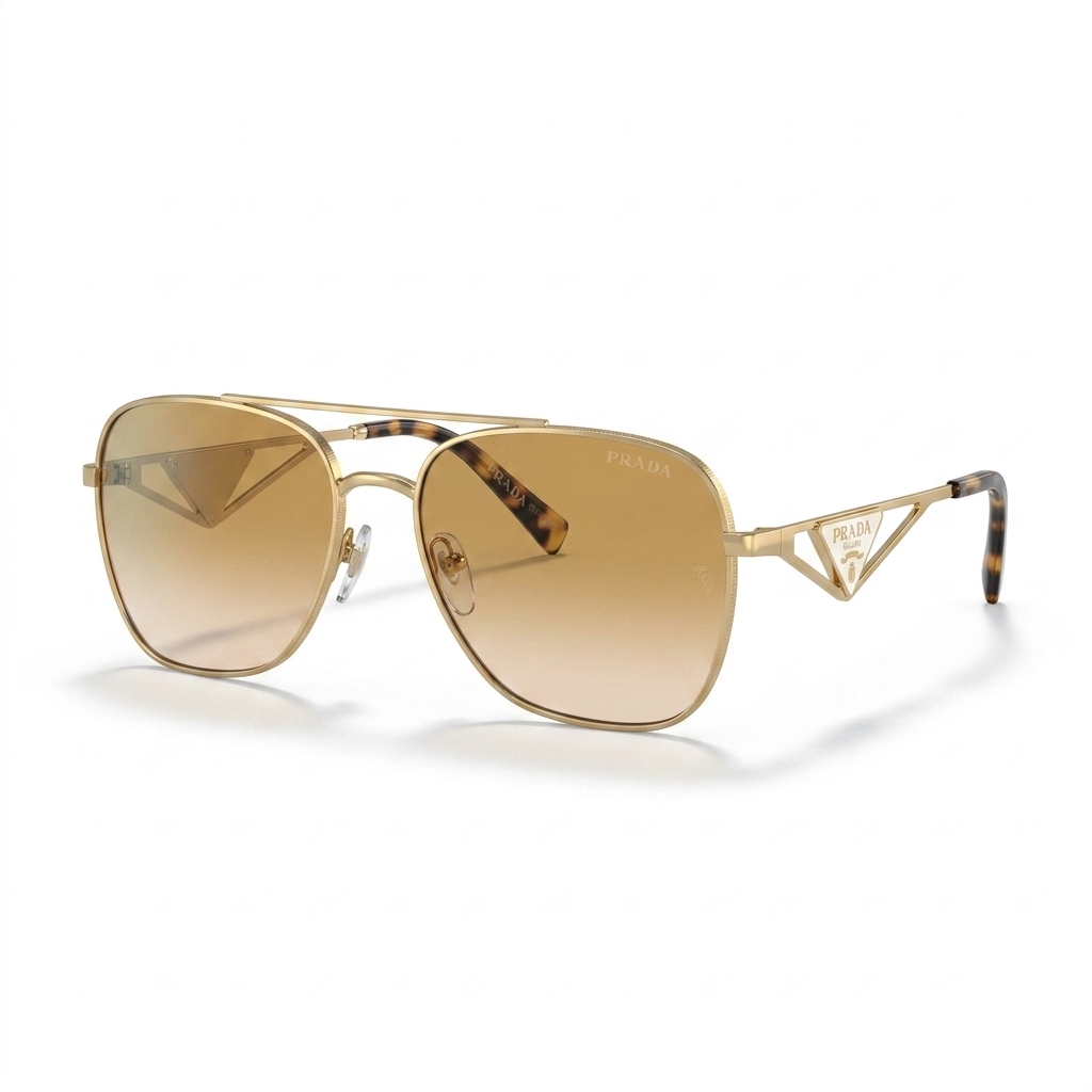 Aviator Style Gold Frame Sunglasses for Men & Women