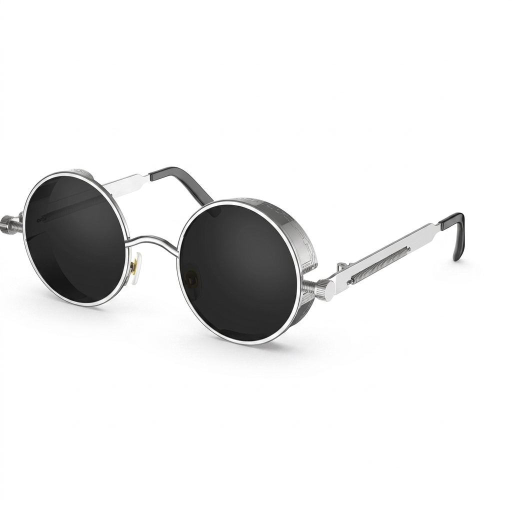 Steampunk Round Goggles for Men & Women