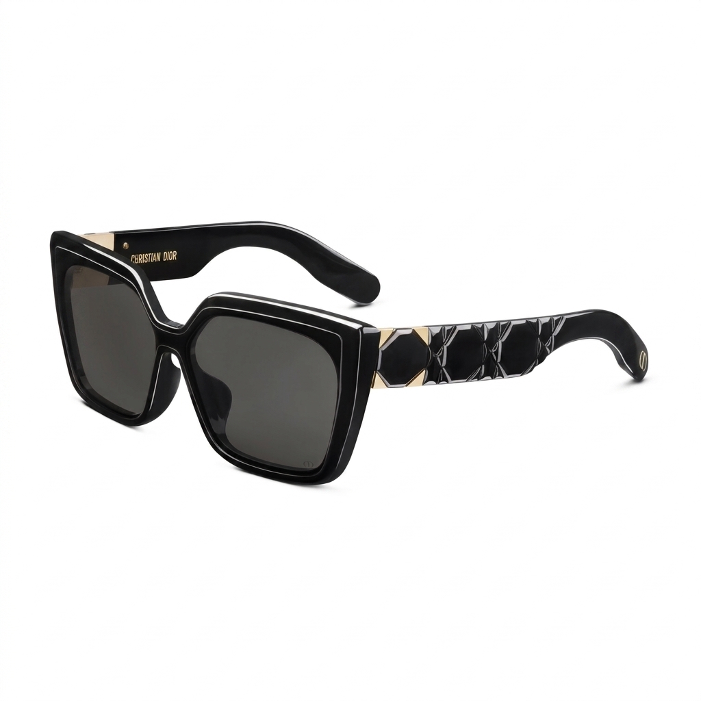 Chic Cat Eye Black Sunglasses for Women