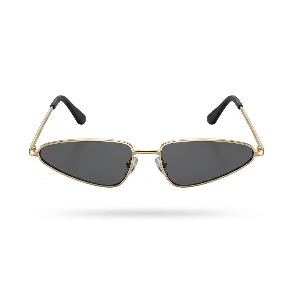 Trendy Narrow Cat Eye Sunglasses for Women