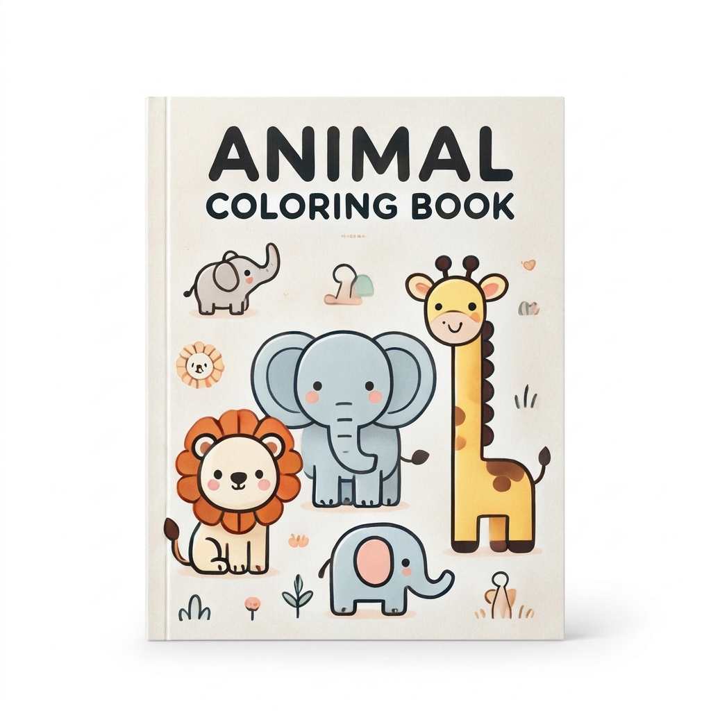 Animal Coloring Book for Kids | Cute Animals