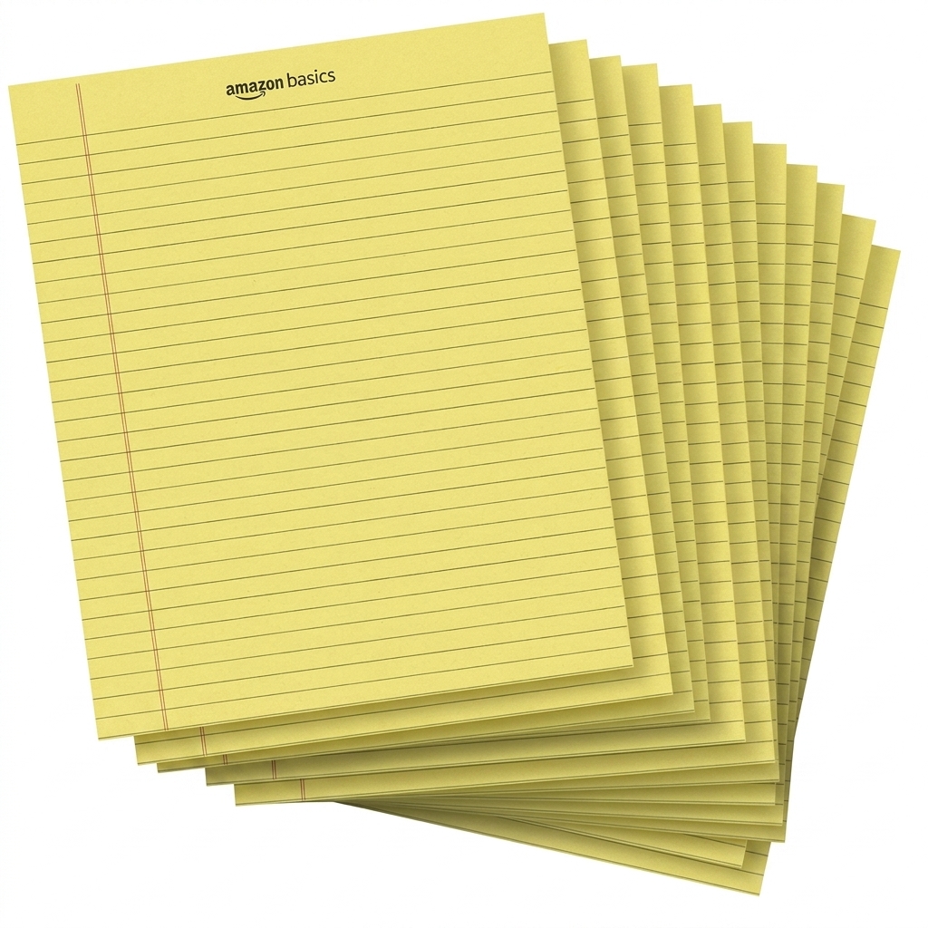 Yellow Ruled Legal Pads A4 Size