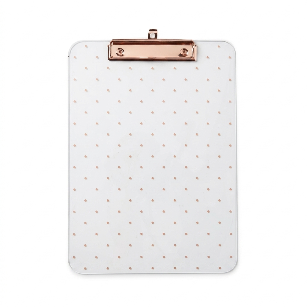 Stylish Polka Dot Clipboard A4 | Office & Study