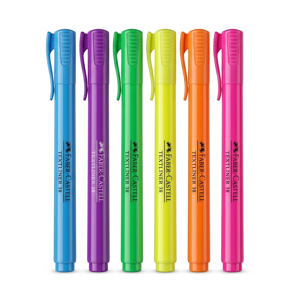 Faber-Castell Textliner 38 Highlighters Set of 6