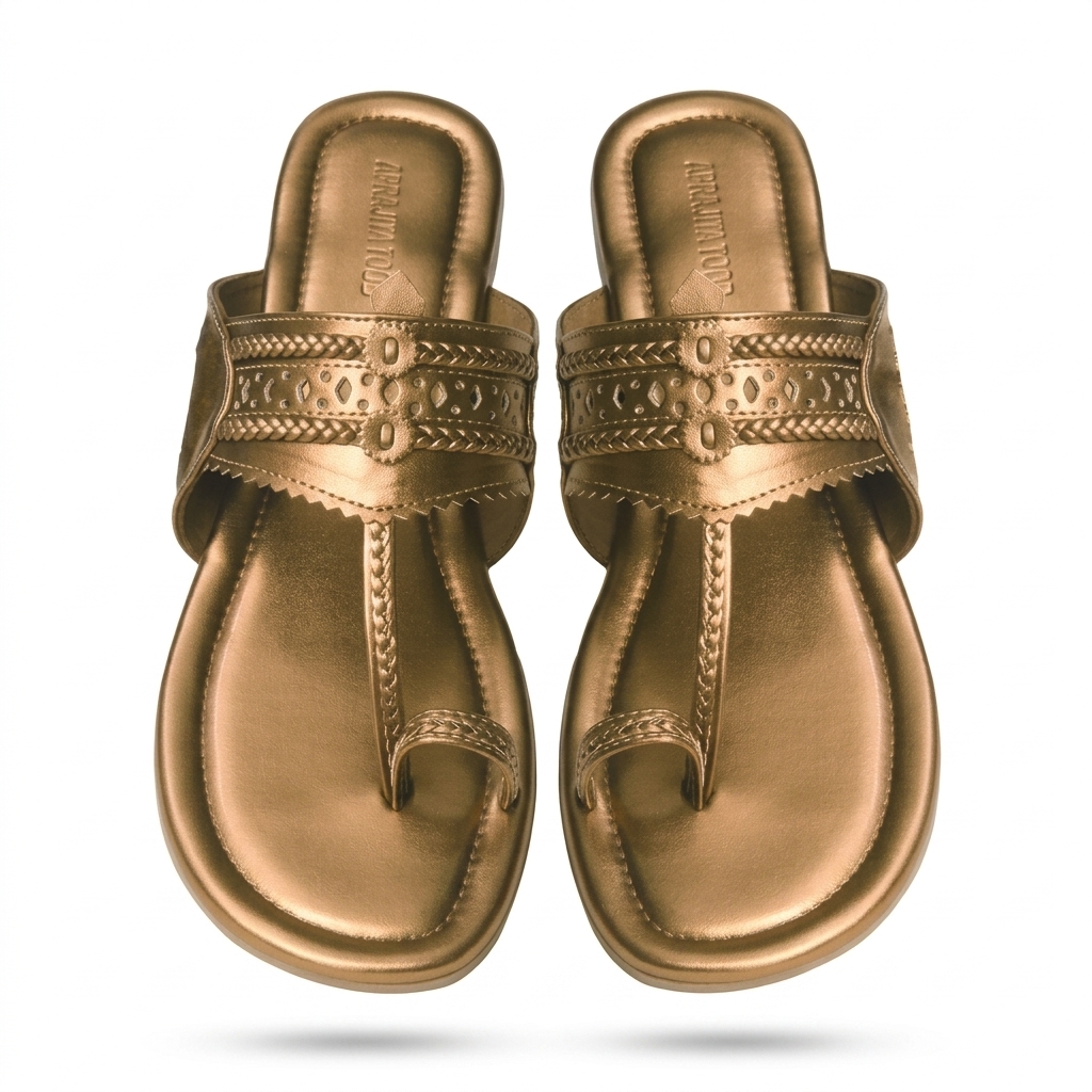 Women's Ethnic Kolhapuri Style Flats