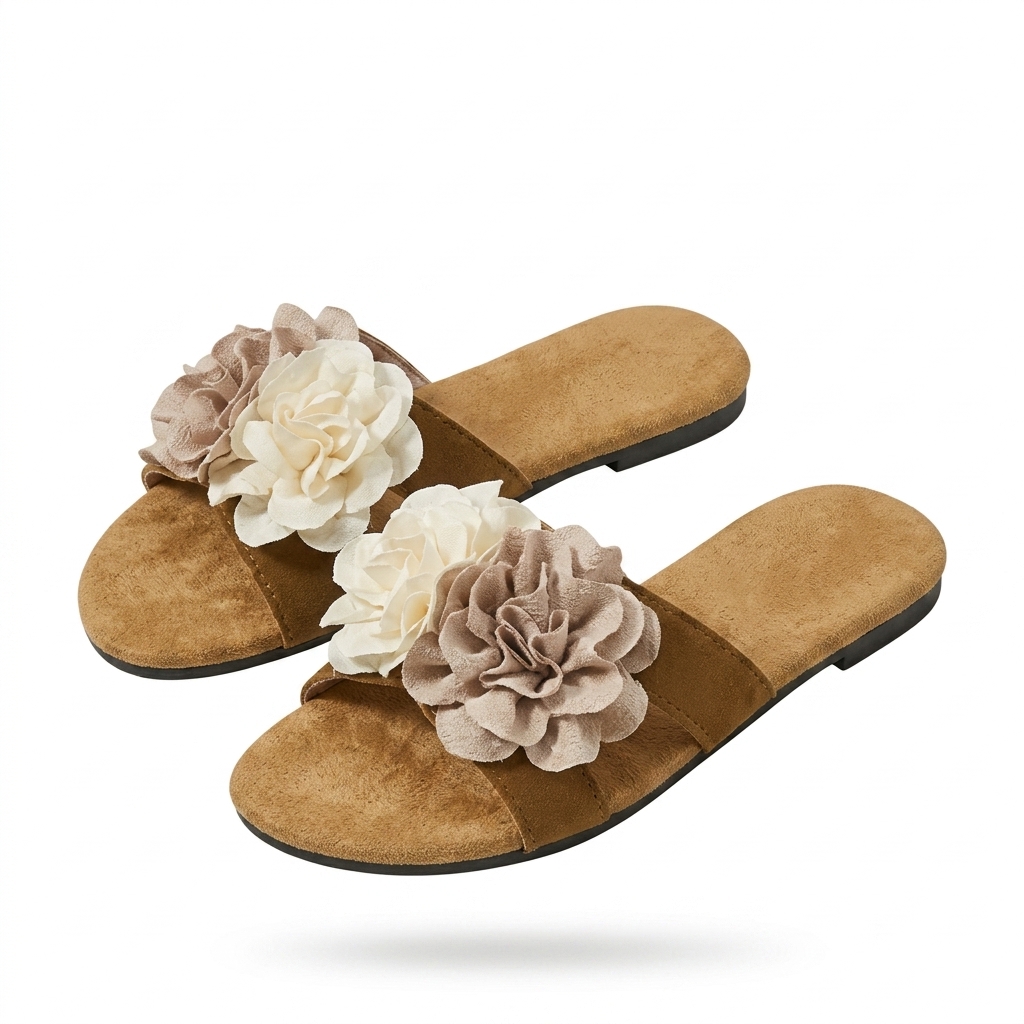 Floral Sliders for Women