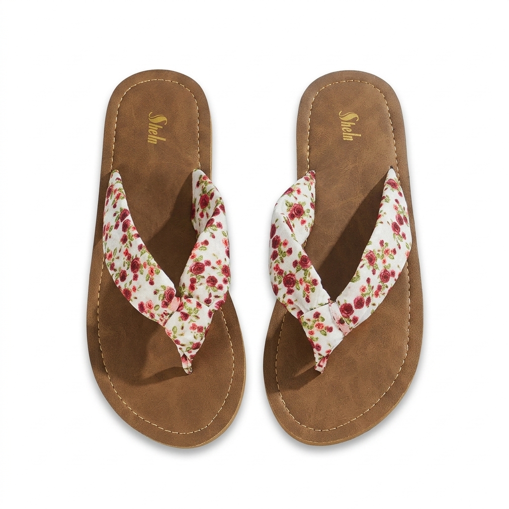 Floral Flip Flops for Women | Stylish Straps