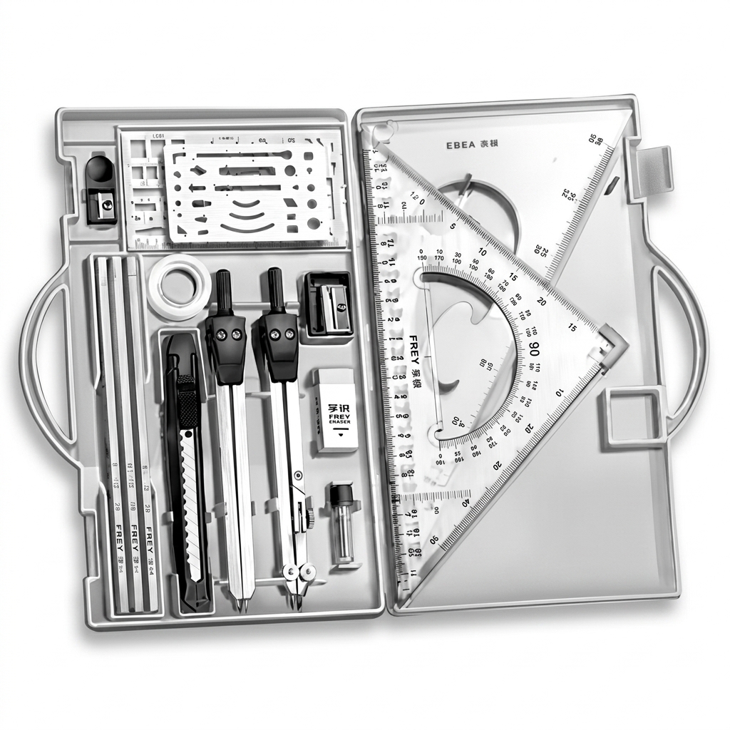 Drafting & Drawing Geometry Box Set for Students