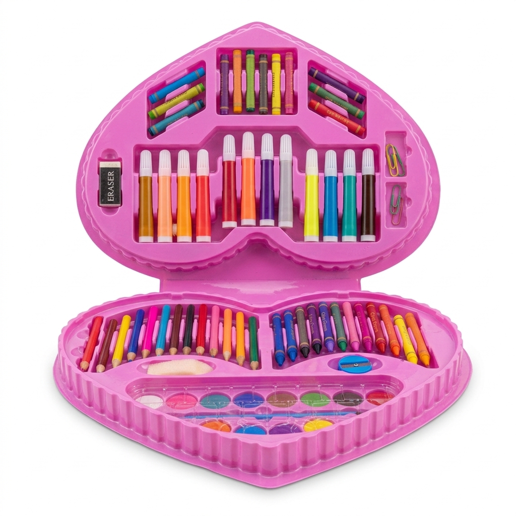 Heart Art & Craft Kit 70+ Pcs
