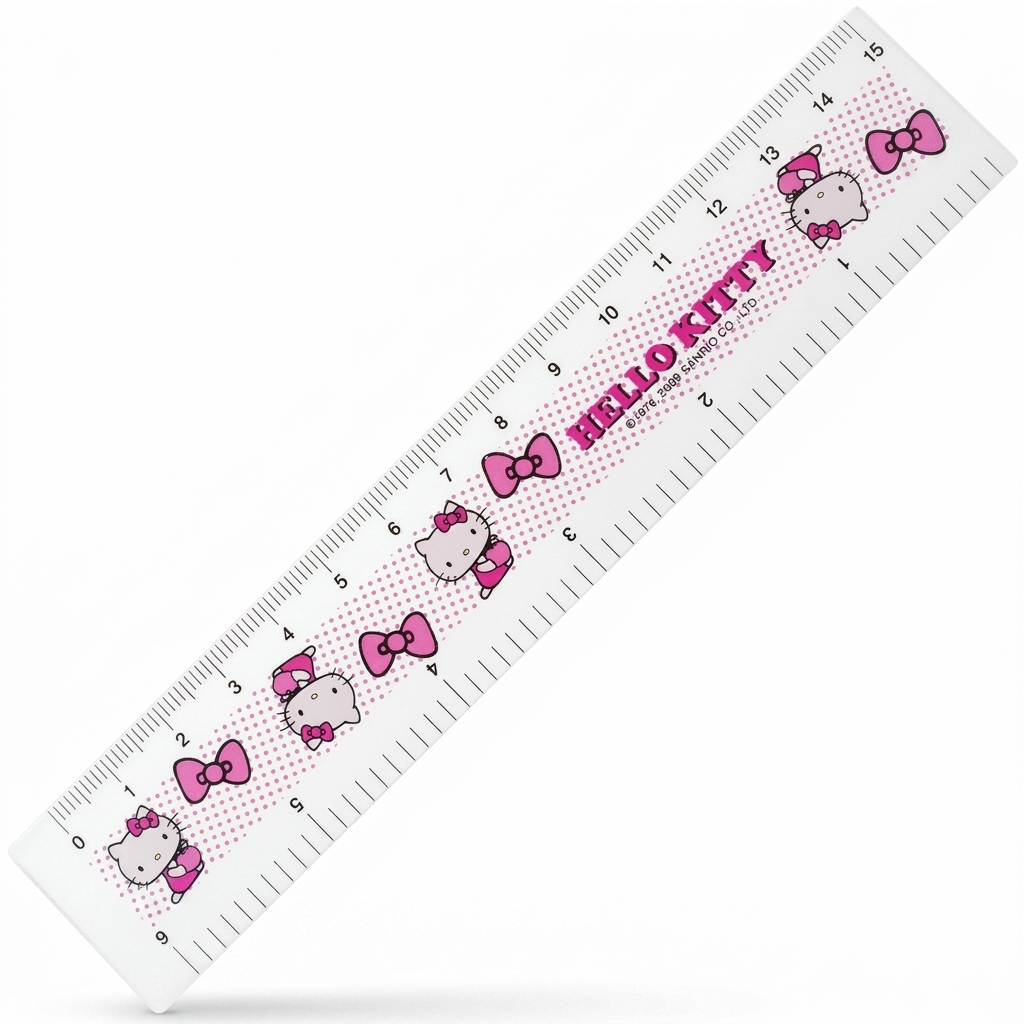 Hello Kitty 15cm Ruler | Cute Stationery