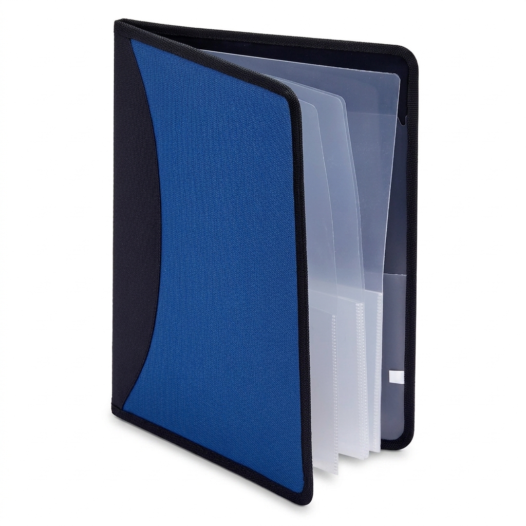Multi-Pocket Fabric Document File Organizer