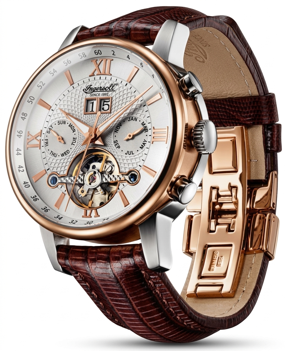 Ingersoll Style Men's Automatic Multifunction Watch