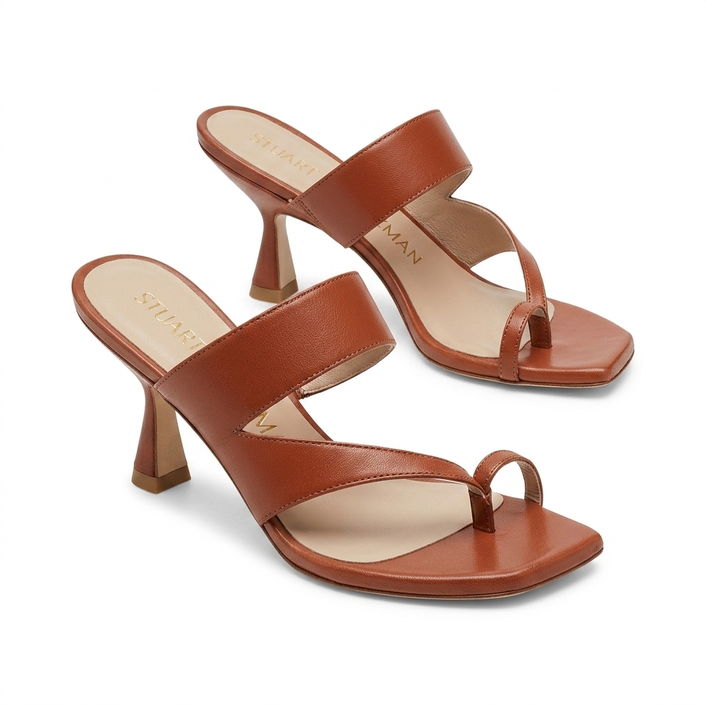 Stylish Brown High Heel Sandals for Women
