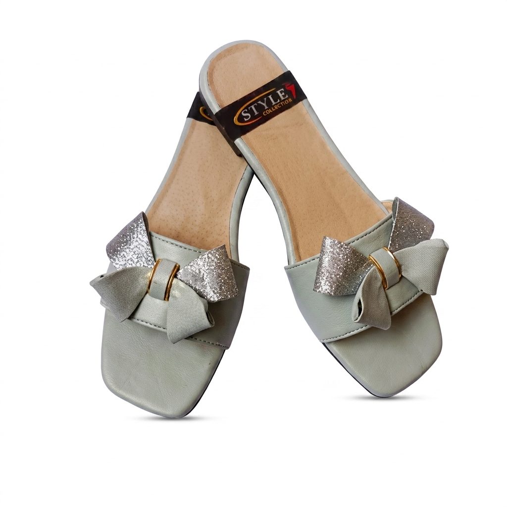 Stylish Bow Flat Sandals for Women