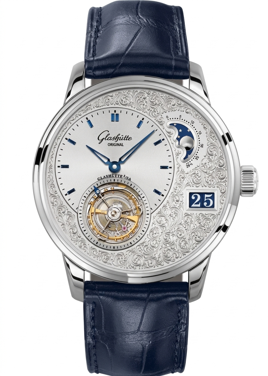 Glashütte Original Tourbillon Moon Phase Watch
