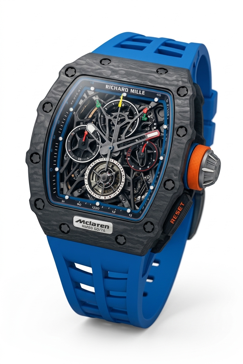 Luxury Skeleton Dial Sports Watch for Men