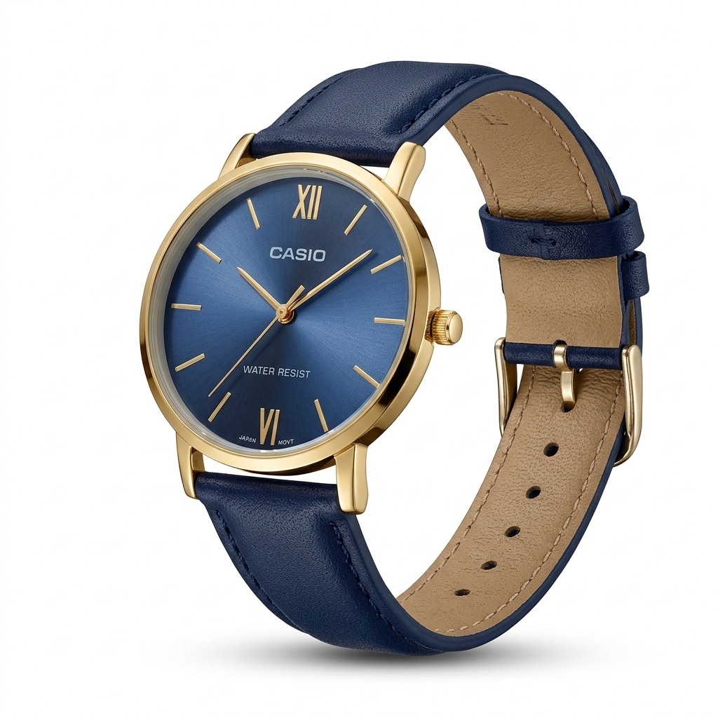 Casio Analog Blue Dial Women's Watch