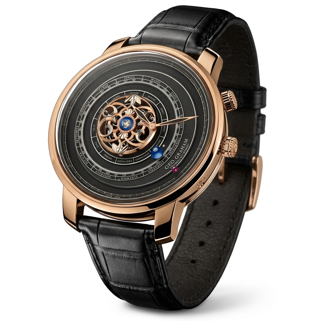 Men's Luxury Look Analog Watch | Rose Gold Case