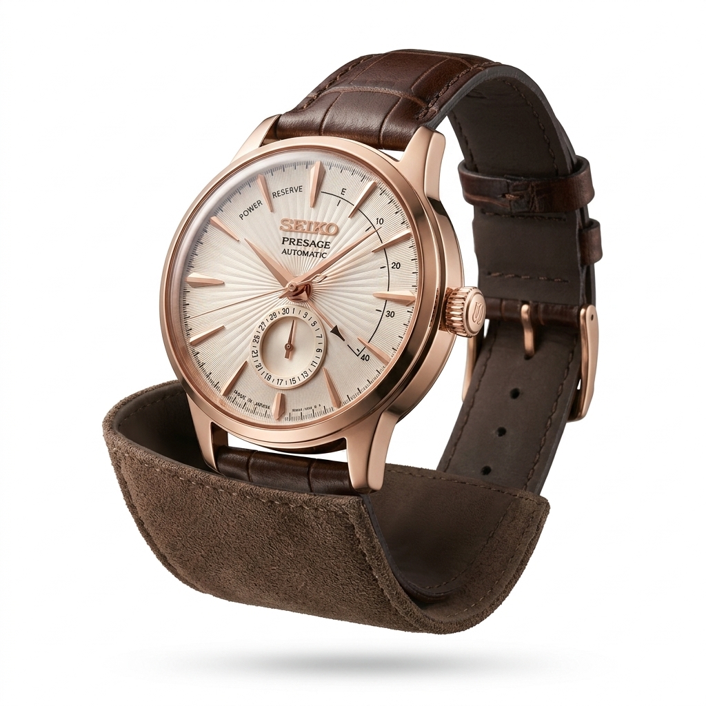 Seiko Presage Automatic Rose Gold Men's Watch