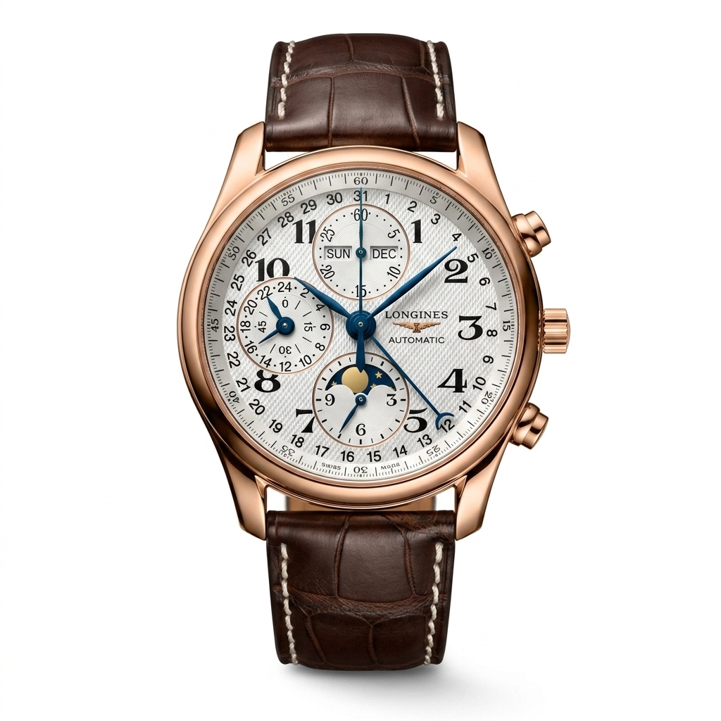 Longines Master Chronograph Moon Phase Watch
