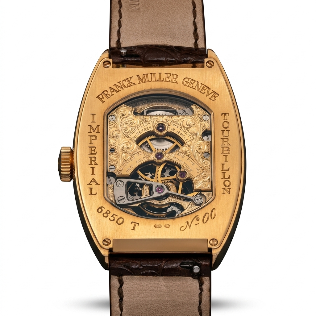 Franck Muller Imperial Tourbillon Gold Watch