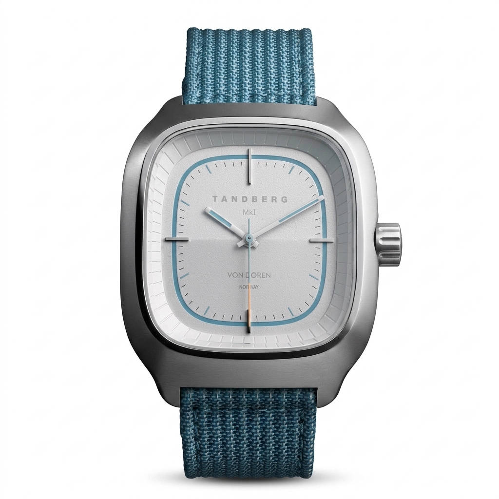 Trendy Square Dial Analog Watch for Men Women