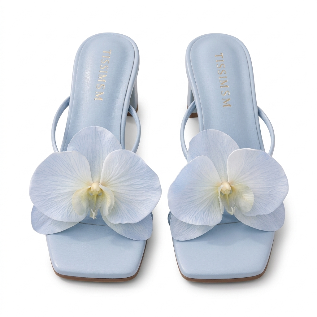 Women's Stylish Blue Orchid Heels