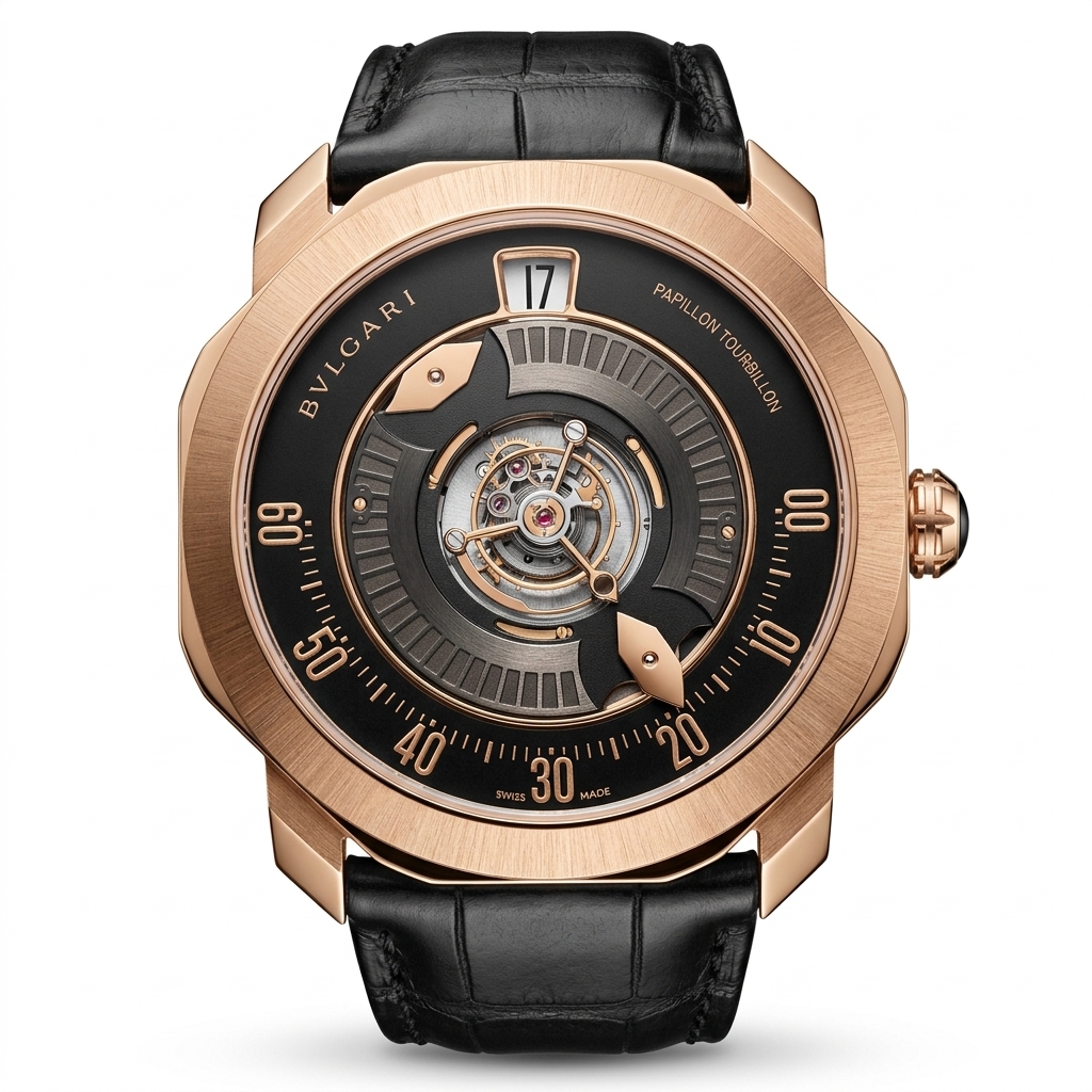 Bulgari Papillon Tourbillon Rose Gold Luxury Watch