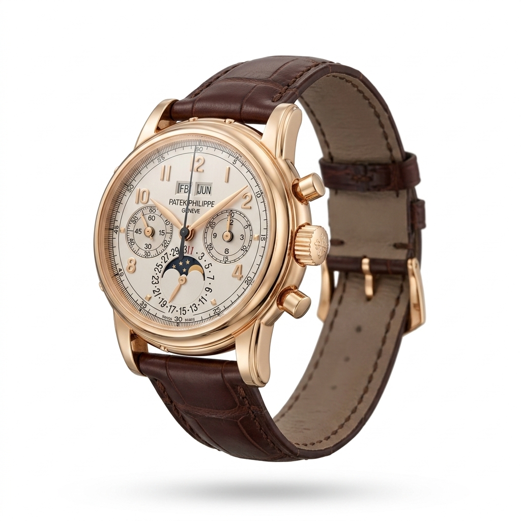 Patek Philippe Rose Gold Chronograph Watch