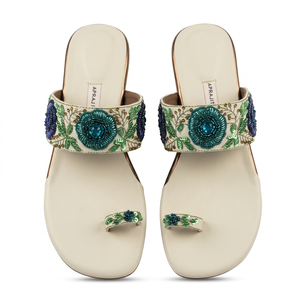 Aprajita Embellished Kolhapuri Sandals for Women