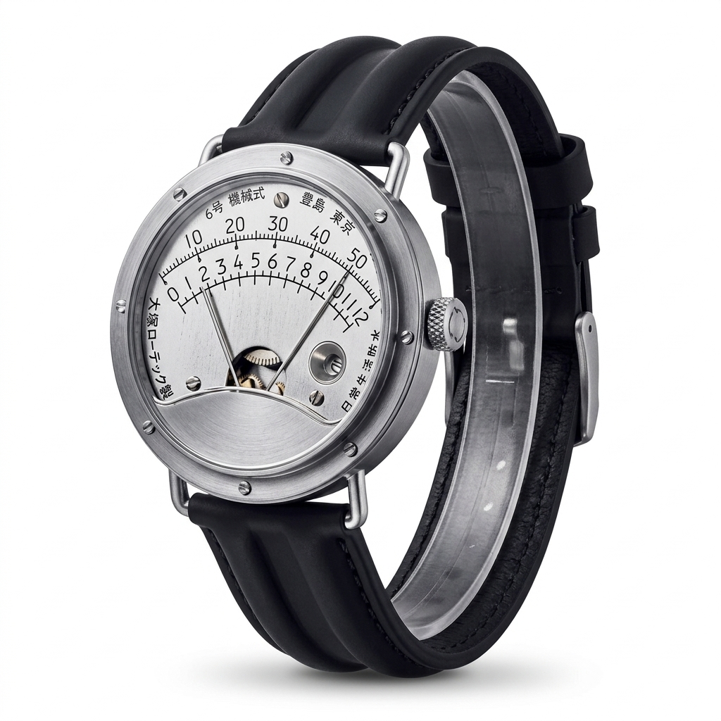Retro Meter Style Automatic Watch for Men