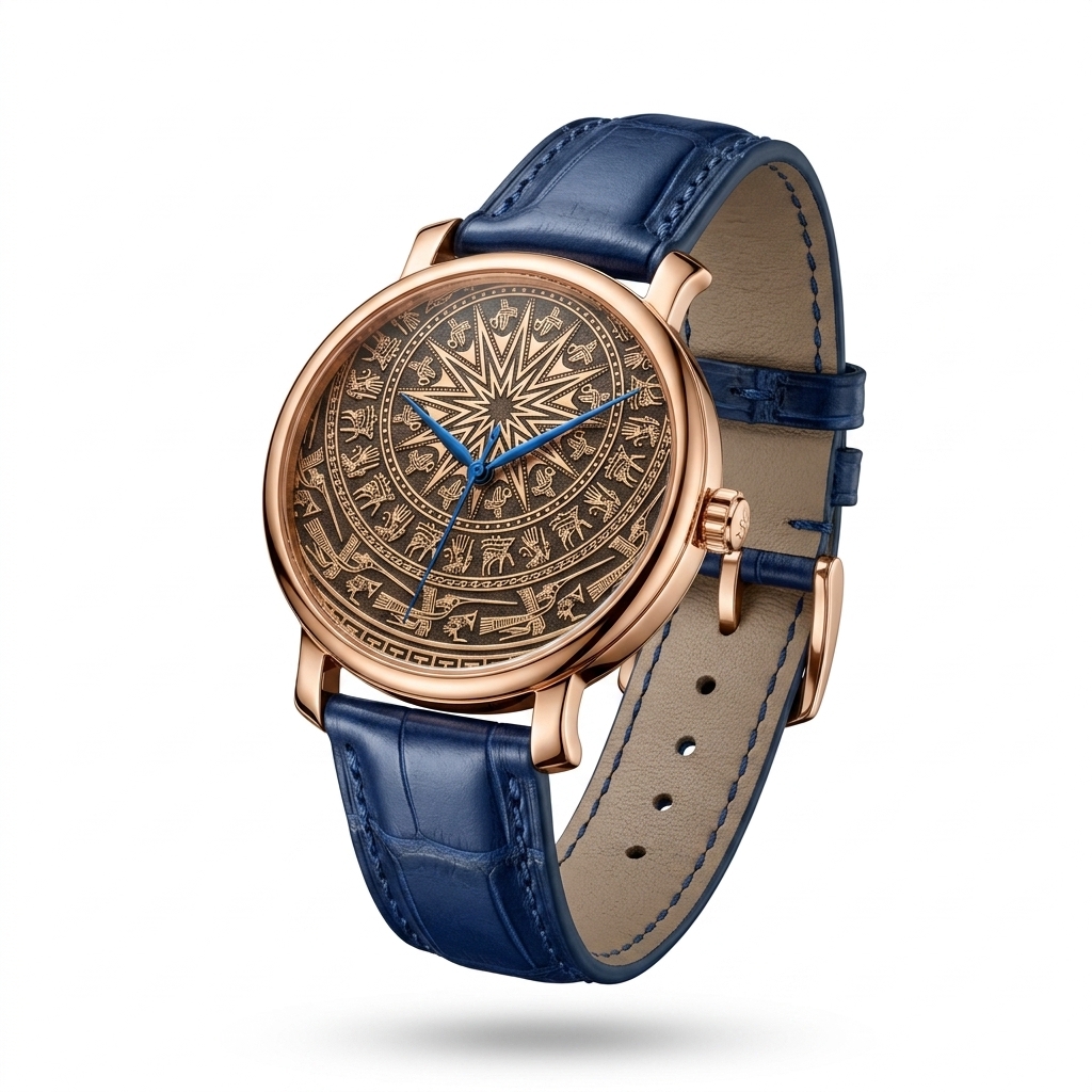 Stylish Ethnic Dial Analog Watch for Men