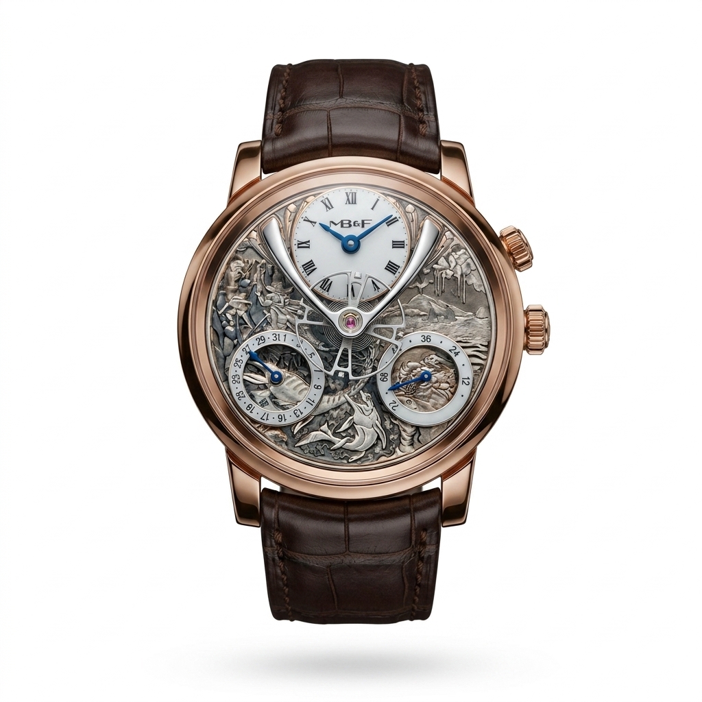 MB&F Legacy Machine Rose Gold Mechanical Watch