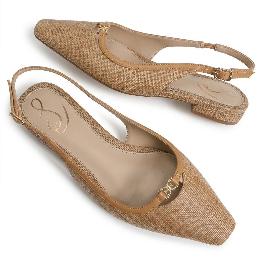 Sam Edelman Woven Slingback Flats for Women