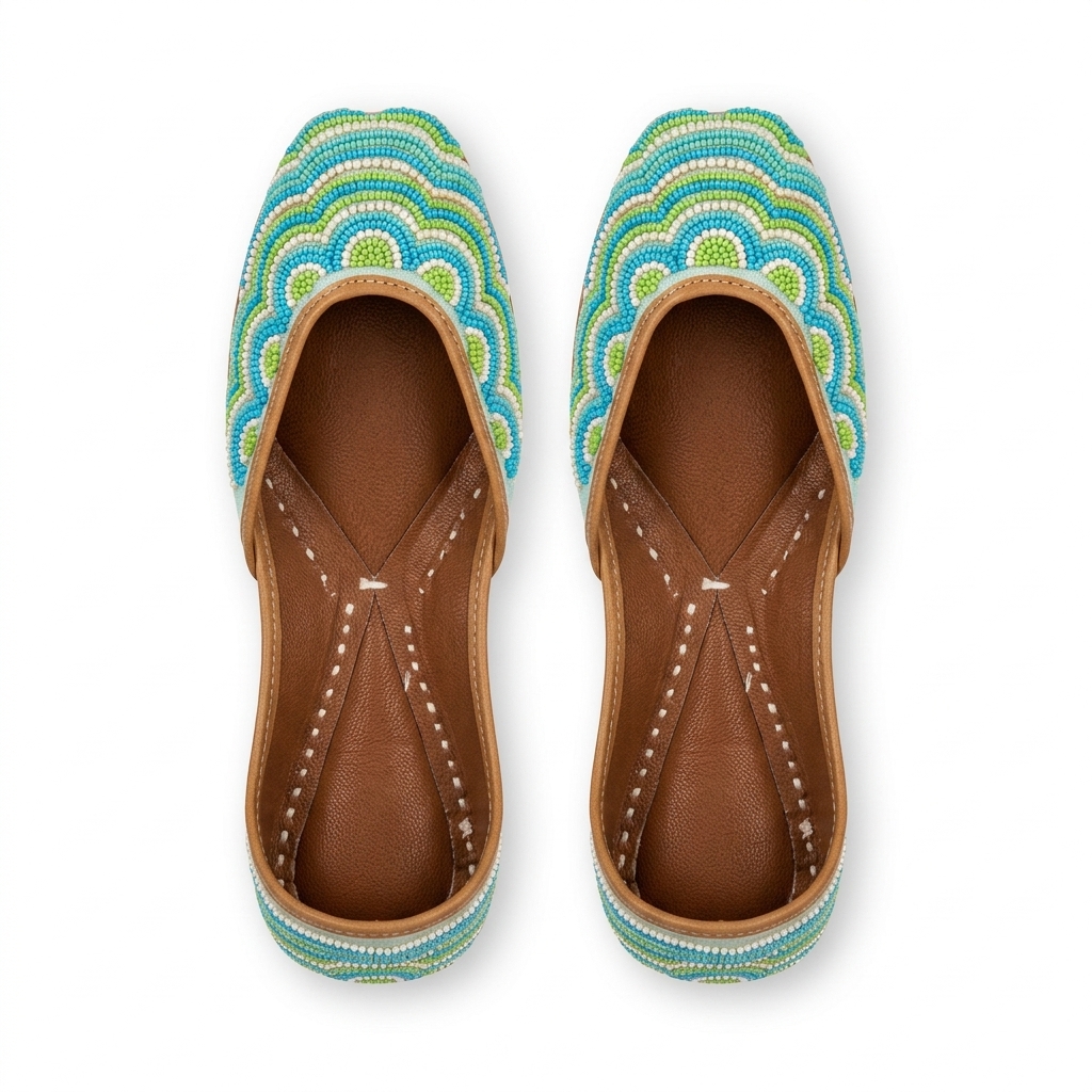 Beaded Jutti | Ethnic Mojari Shoes for Women