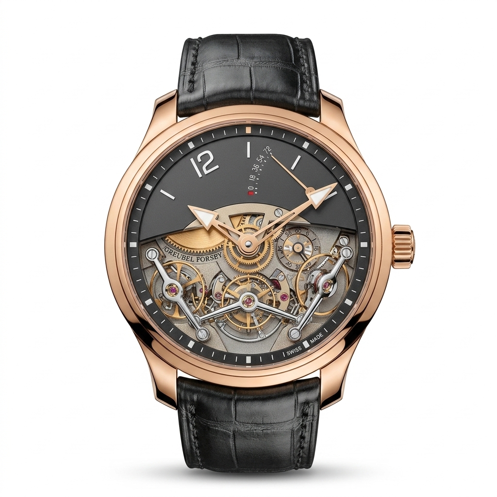 Rose Gold Mechanical Watch for Men