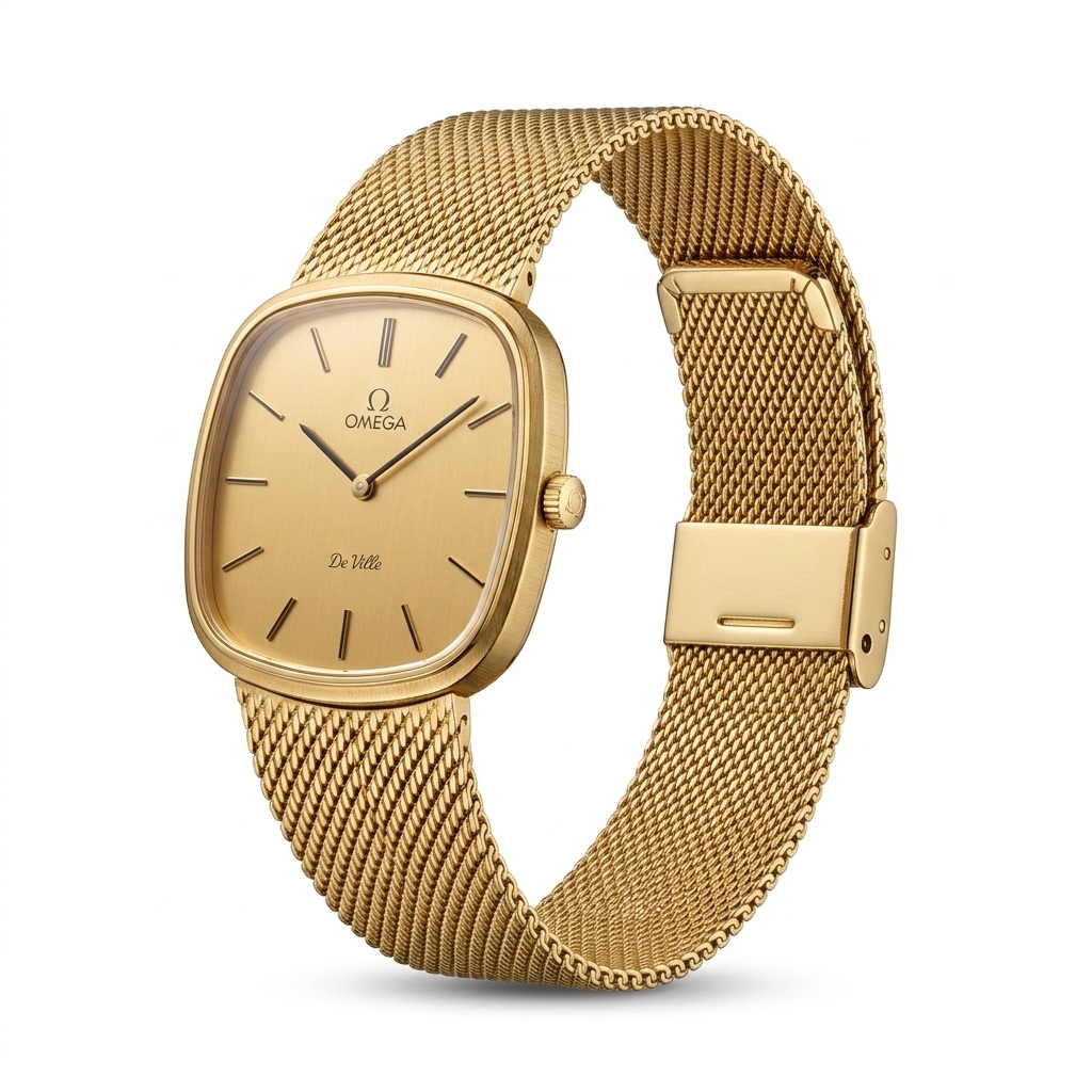Omega De Ville Vintage Gold Tone Unisex Watch