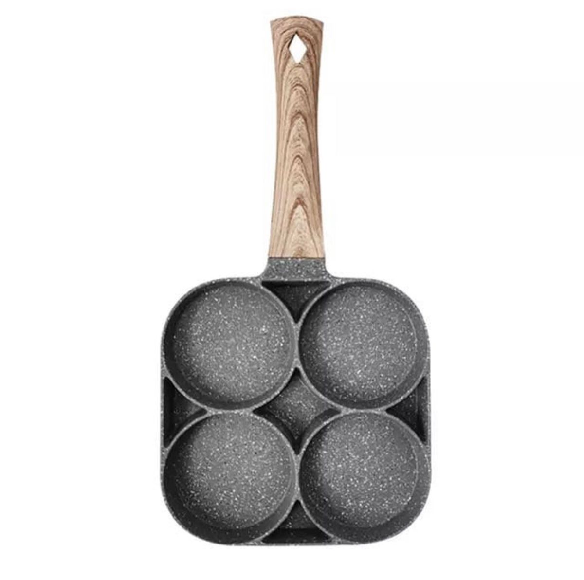 4-Cavity Non-Stick Frying Pan for Eggs