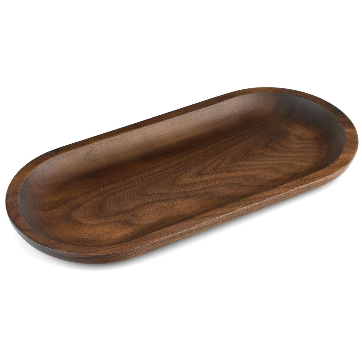 Wooden Oval Tray for Home Decor & Serving