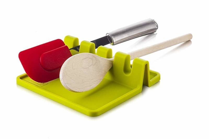 Silicone Spoon Rest & Utensil Holder for Kitchen