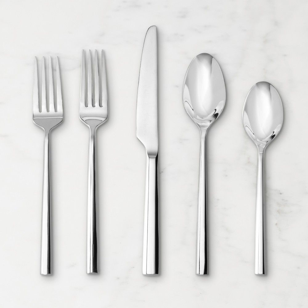 5-Pc Stainless Steel Cutlery Set for Dining