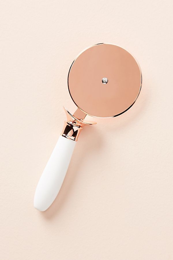 Rose Gold Pizza Cutter for Kitchen