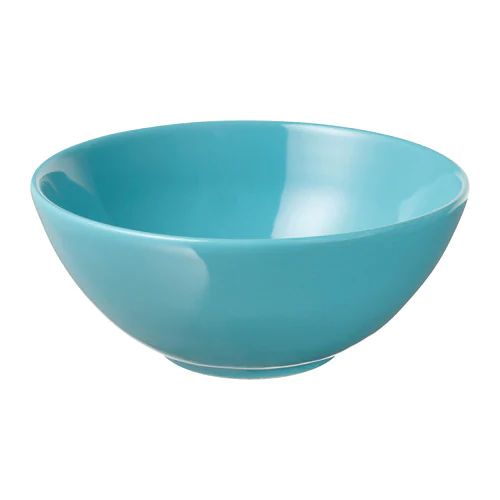 Turquoise Ceramic Serving Bowl