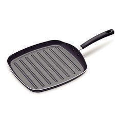Non-stick Square Grill Pan with Long Handle